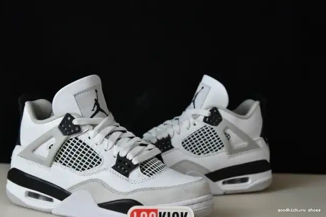 Rep DH6927-111 Military Jordan 4 Black Retro 0430